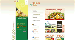 Desktop Screenshot of labellaitalia.net
